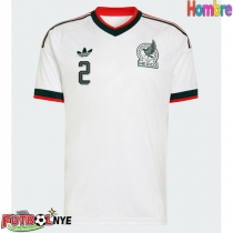 Camiseta México Jorge Sanchez #2 Visitante Equipación Mundial 2026 manga corta